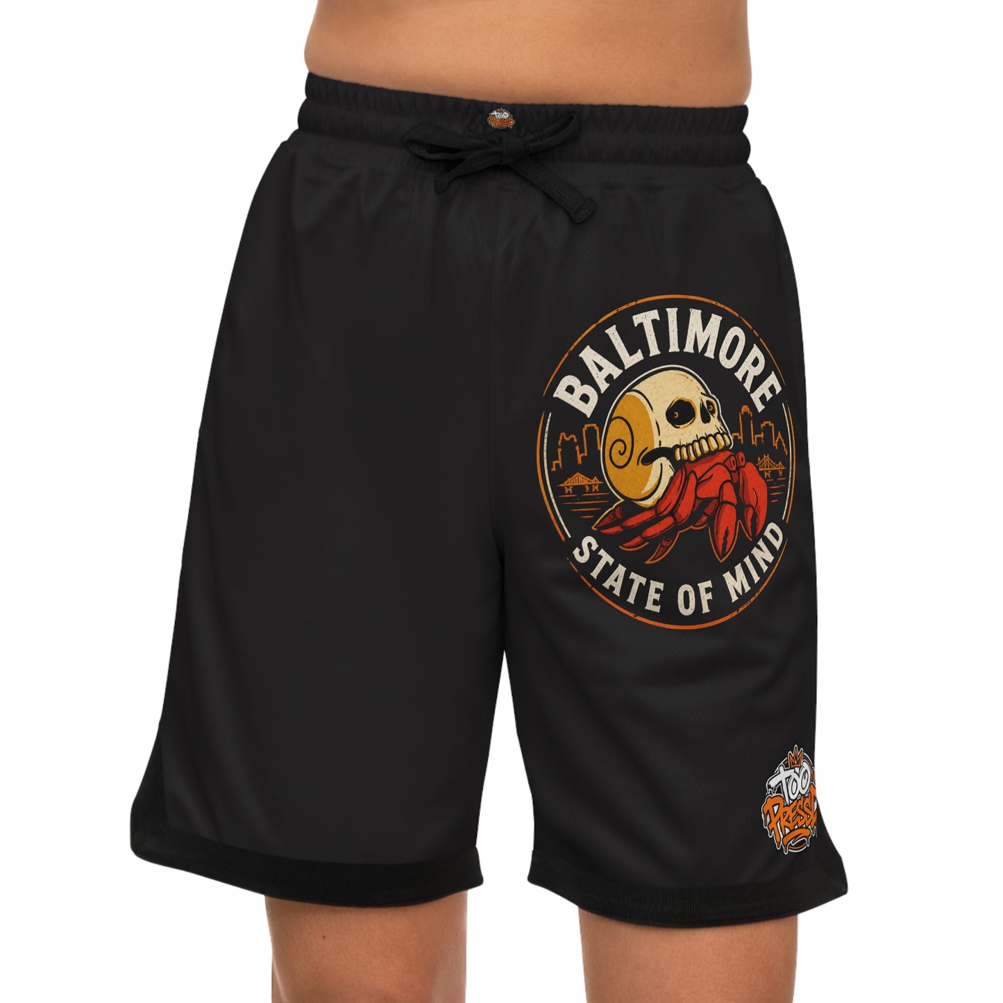 Baltimore State of Mind Basketball Shorts