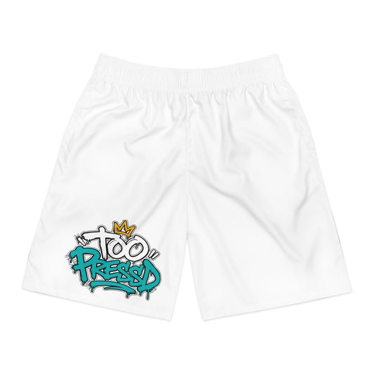 Too PressD Graffiti Men's Jogger Shorts — Streetwear Athletic Summer Shorts