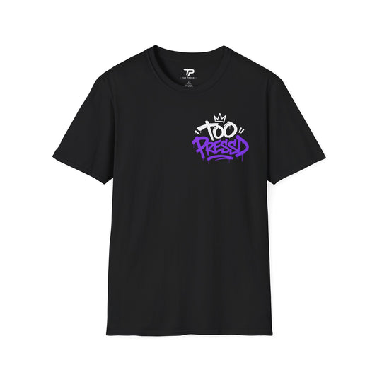Too Pressed Graffiti Tee — 'Too Pressed' Streetwear T-Shirt