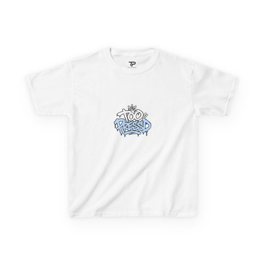 Kids Tee — 'Too PressD' Graffiti Logo Shirt