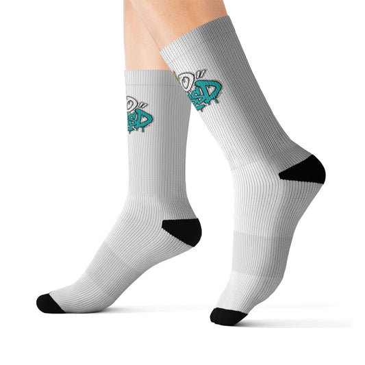 Graffiti Too PressD Socks - Fun Graphic Crew Socks for Casual Wear